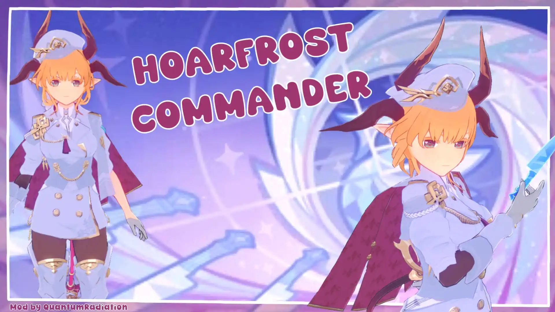 原神 エスコフィエ Hoarfrost Commander Escoffier mod
