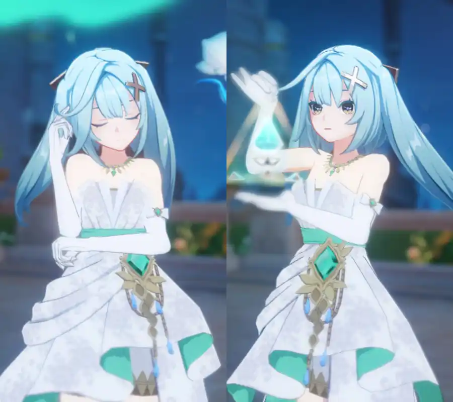 原神 ファルザン Faruzan Evergreen Identity Dress Mod mod