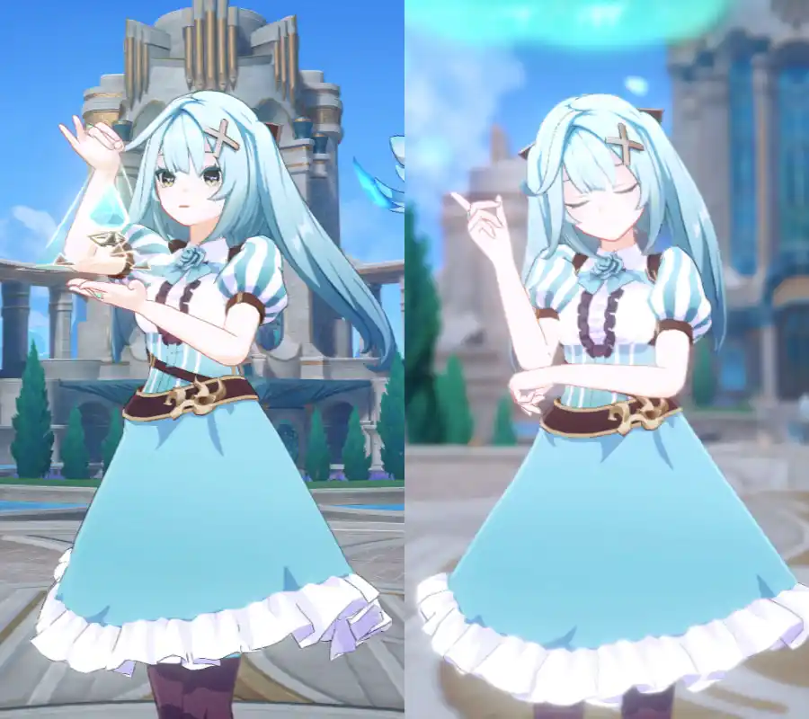 原神 ファルザン Faruzan Mejiro Bright Costume Mod mod