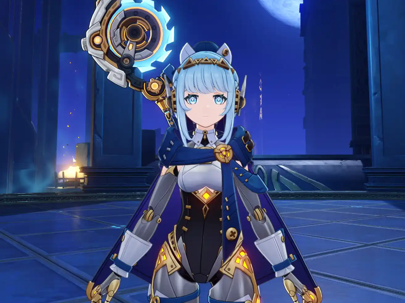 原神 イネファ ineffa purple cape mod