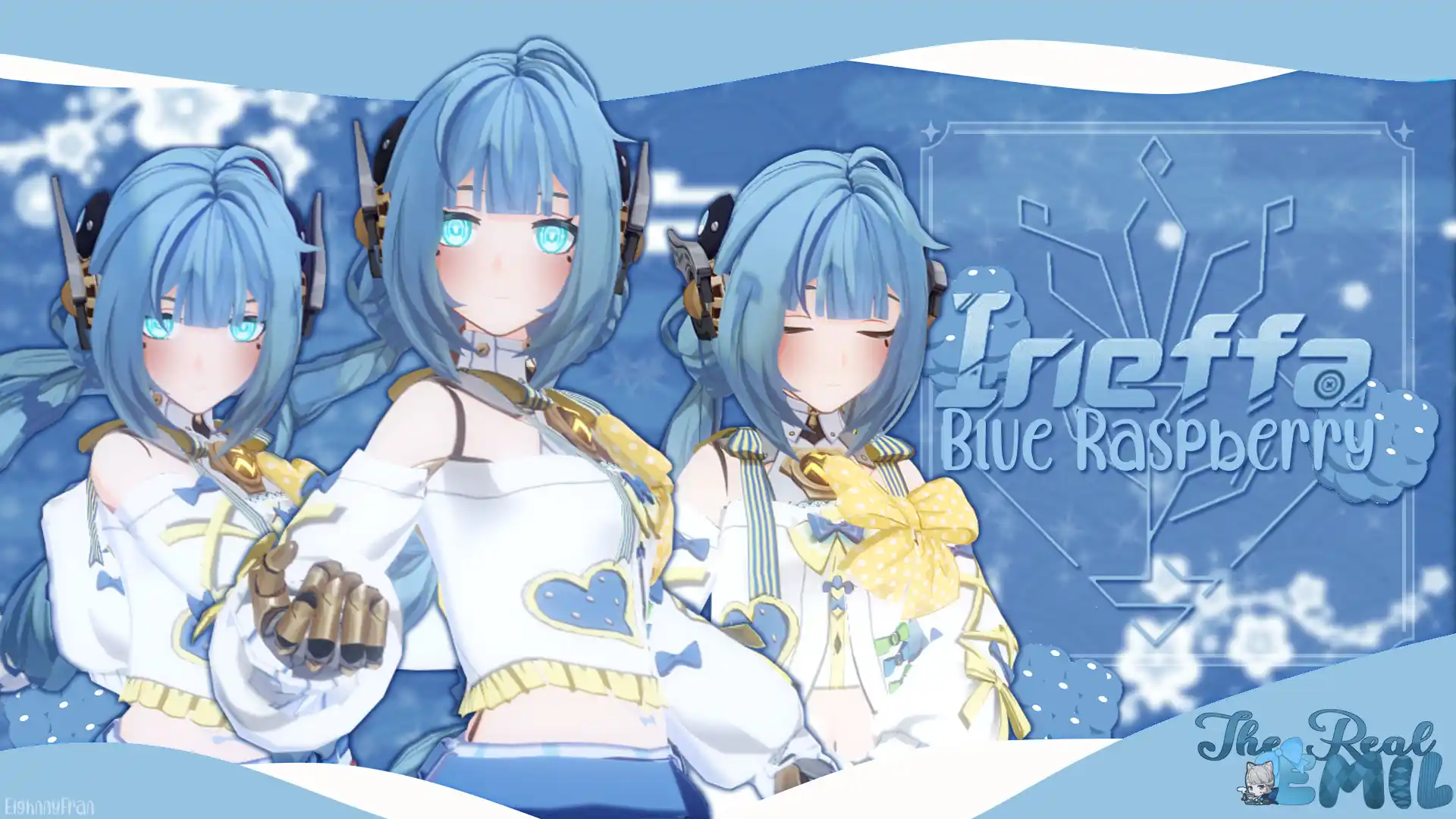 原神 イネファ Blue Raspberry Ineffa mod