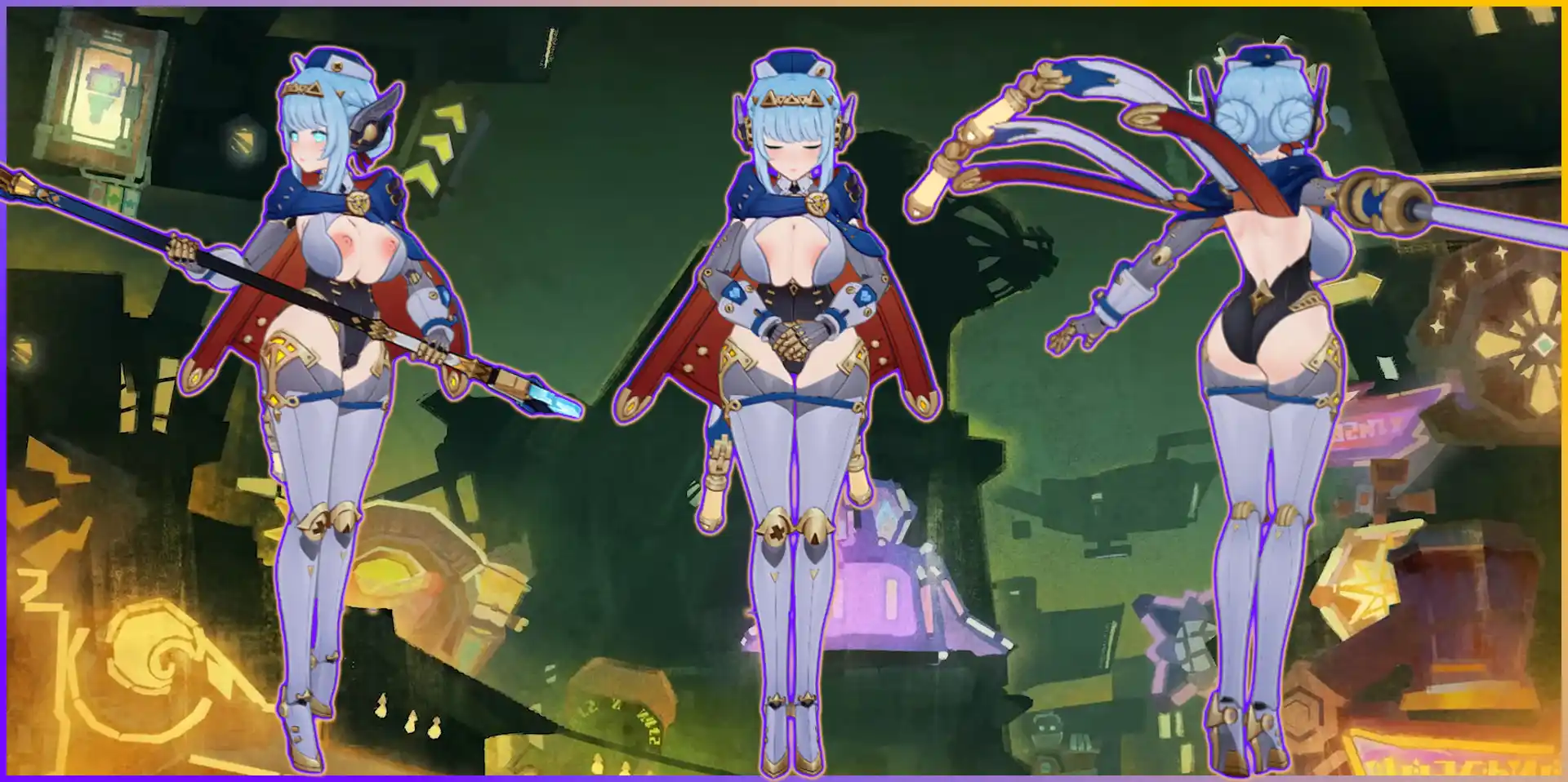 原神 イネファ Ineffa Skimpy/NSFW mod