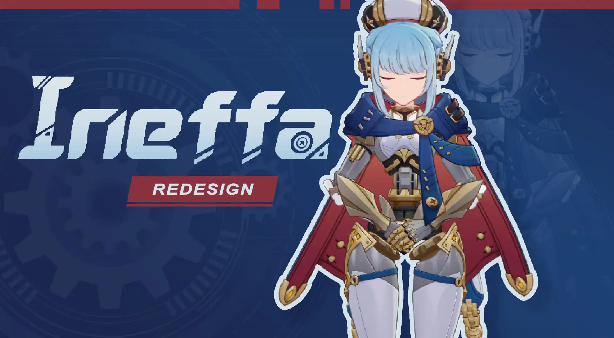 原神 イネファ Ineffa Redesign mod