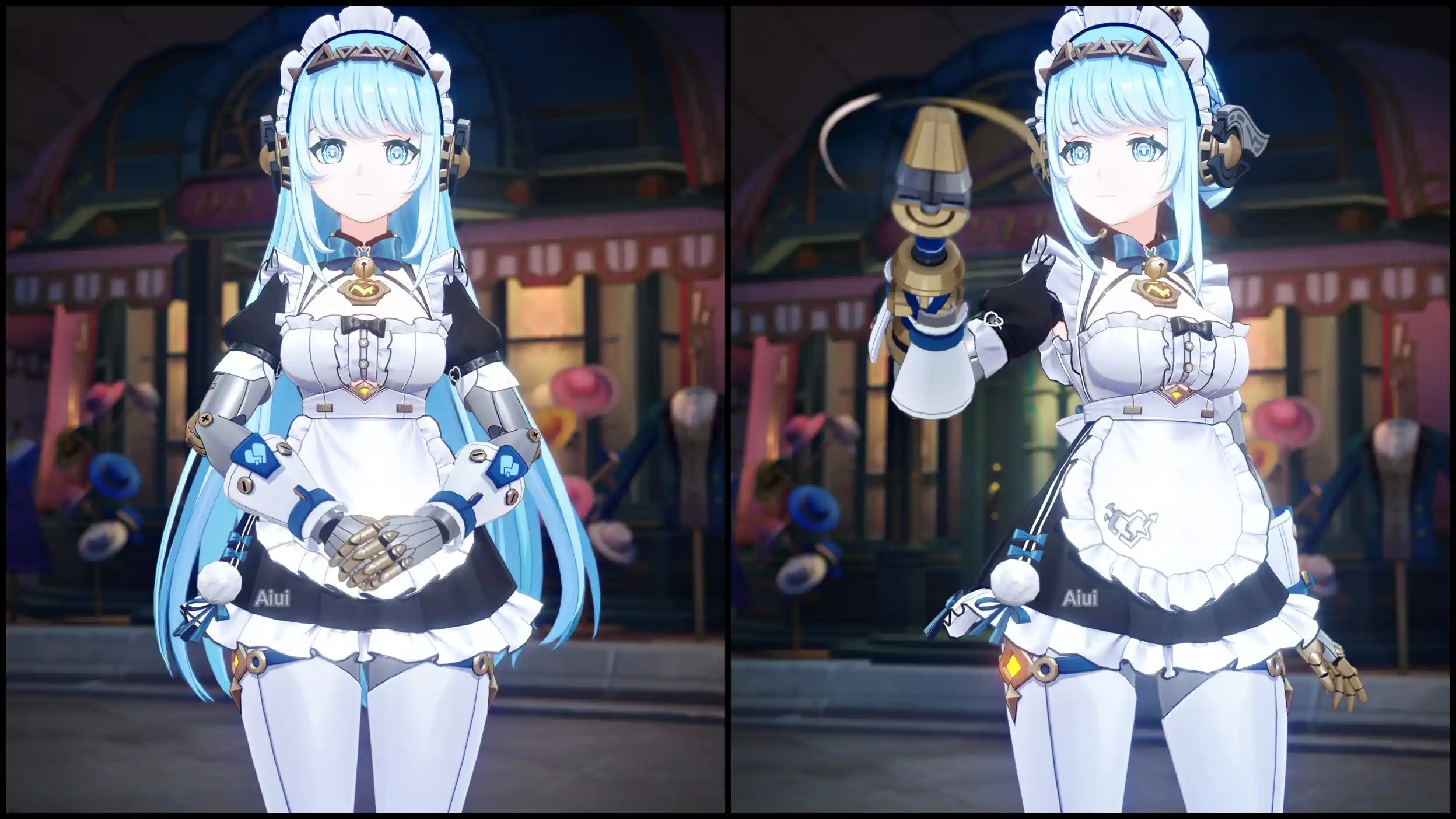 原神 イネファ Ineffa Krumkake Maid Mod mod