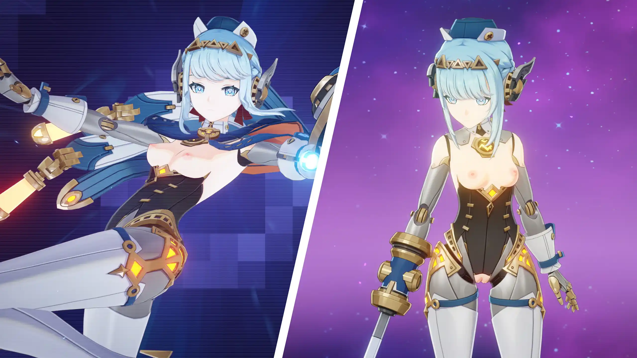 原神 イネファ Ineffa: Half Nude Mod mod