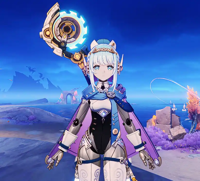 原神 イネファ driverstrife Ornate Ineffa recolour of the cape mod