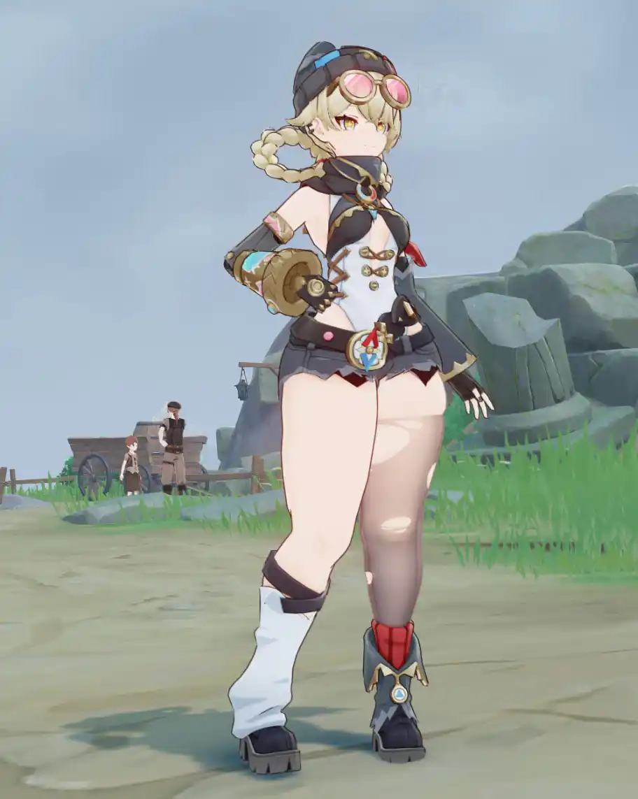 原神 ヤフォダ JAHODA THICC THIGHS mod