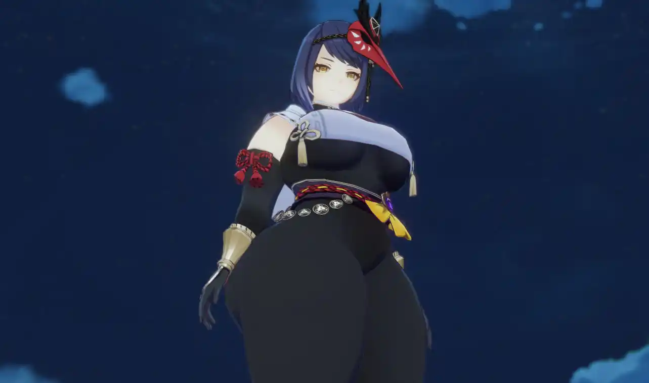 原神 九条裟羅（くじょう さら） Hefty Sara mod