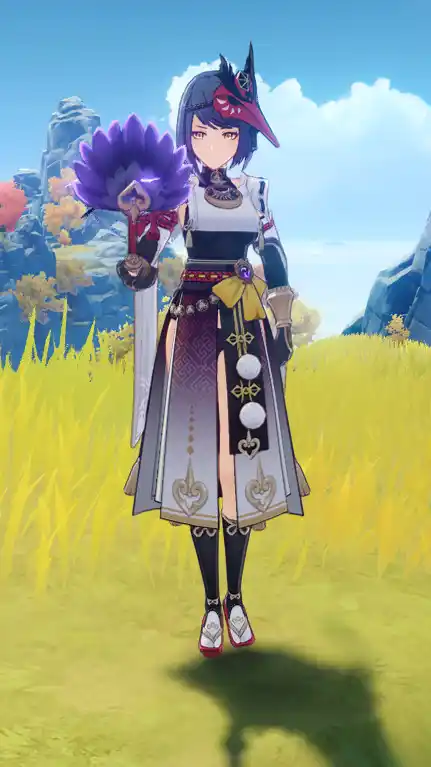 原神 九条裟羅（くじょう さら） Kujou Sara Normal Pantsu mod
