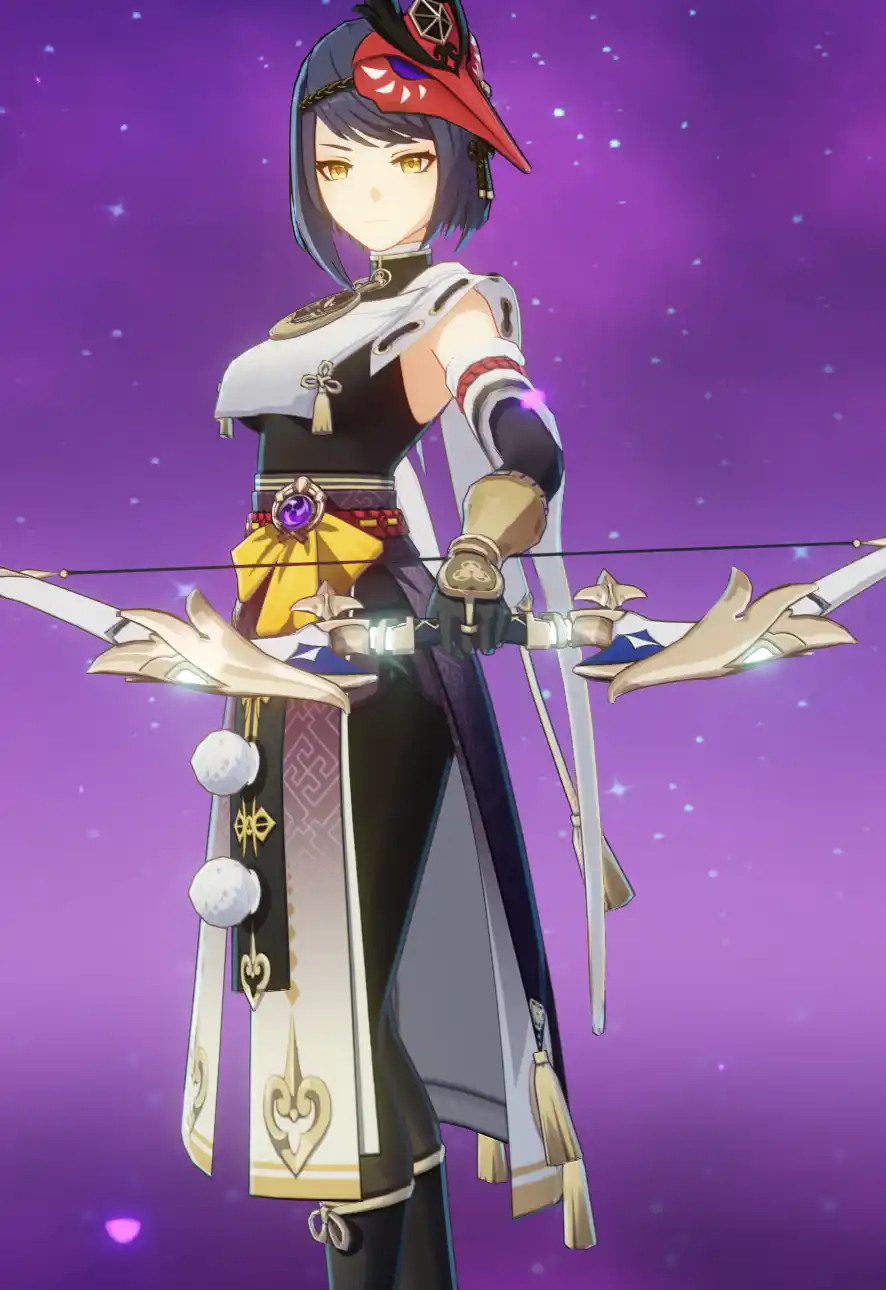 原神 九条裟羅（くじょう さら） Sara but more Clothes mod
