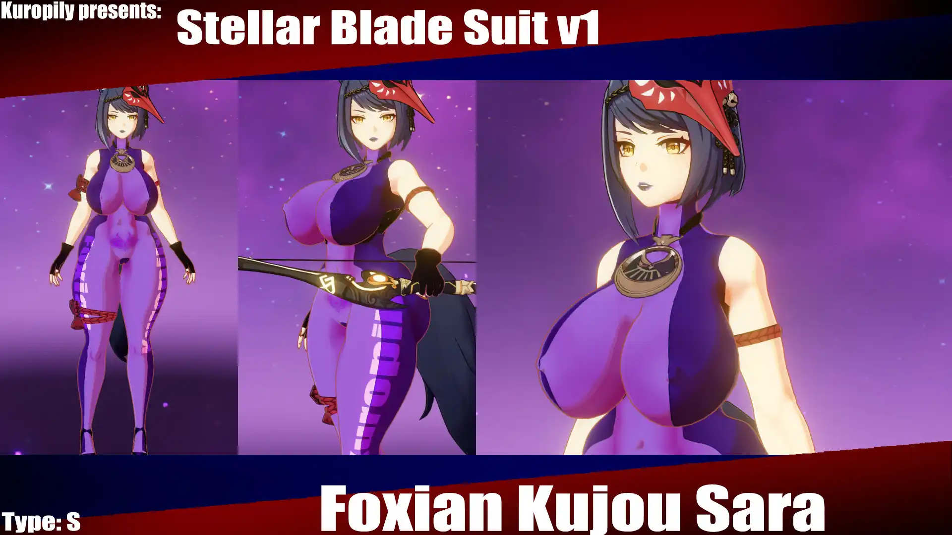原神 九条裟羅（くじょう さら） Foxian Kujou Sara Stellar Type S mod