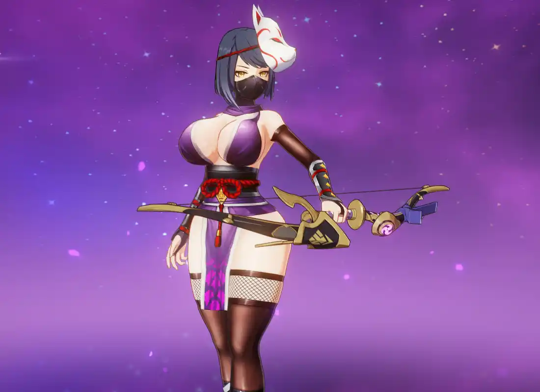 原神 九条裟羅（くじょう さら） Kunoichi Sara mod