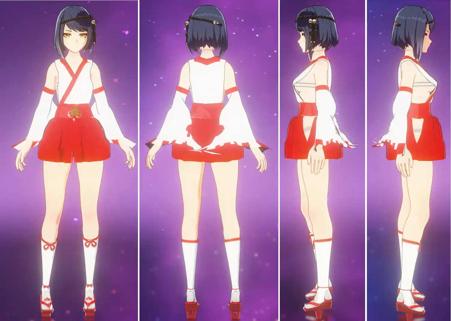 原神 九条裟羅（くじょう さら） Kujou Sara Miko mod