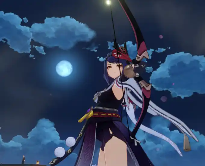 原神 九条裟羅（くじょう さら） Pregnant Kujou Sara (2 alts kinda) mod