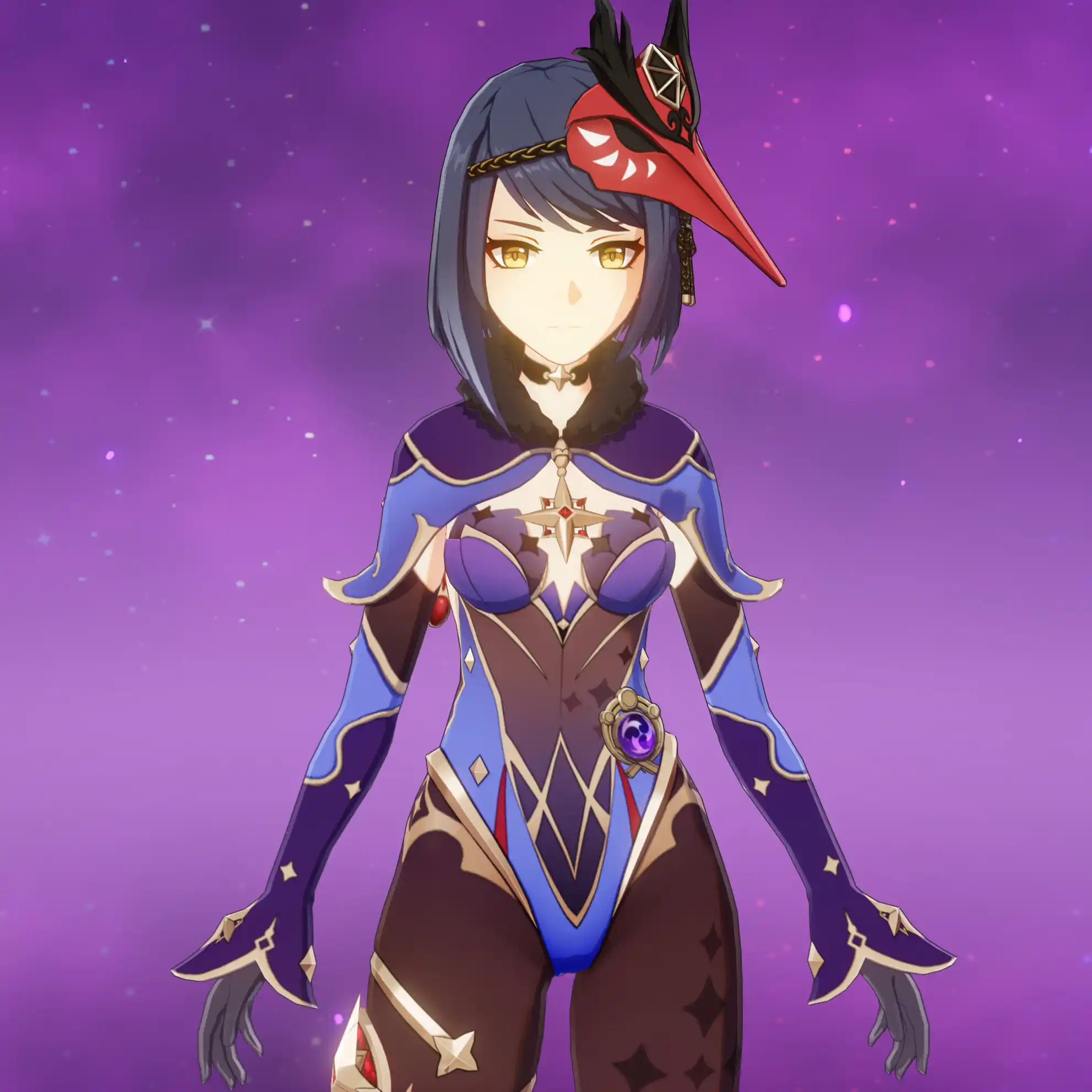 原神 九条裟羅（くじょう さら） sara mona outfit mod