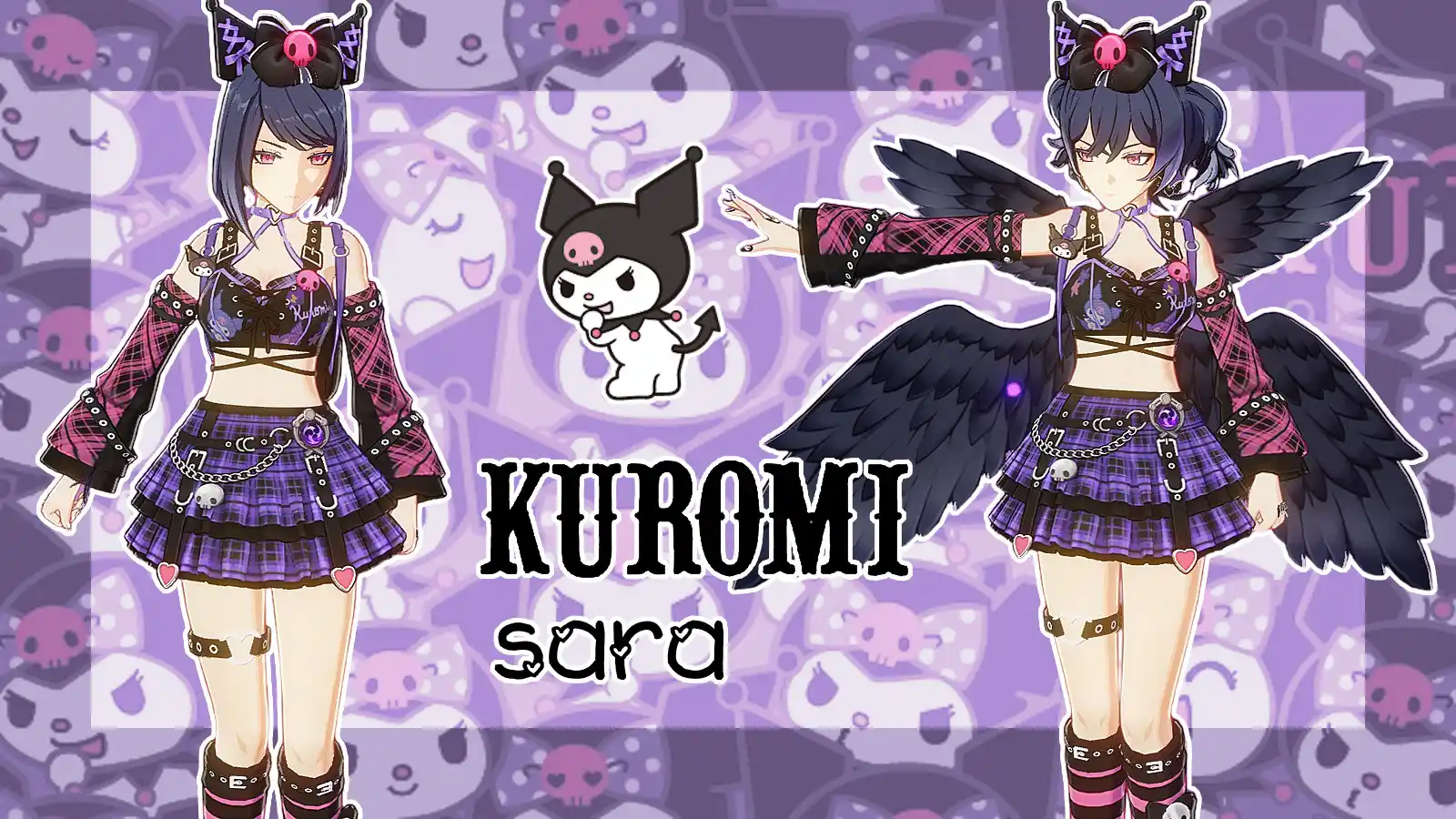 原神 九条裟羅（くじょう さら） kuromi sara mod