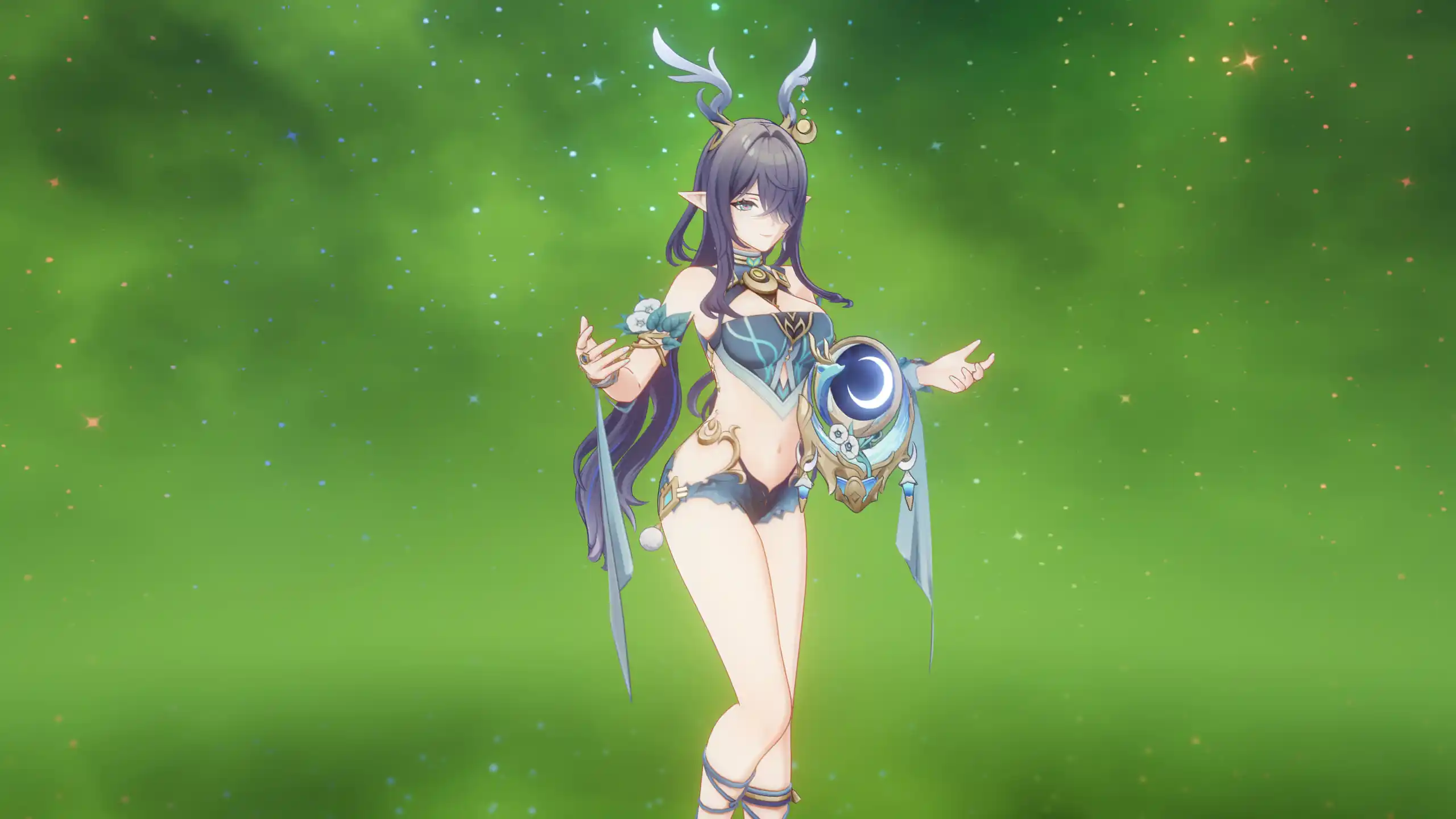 原神 ラウマ Lauma Cyan mod