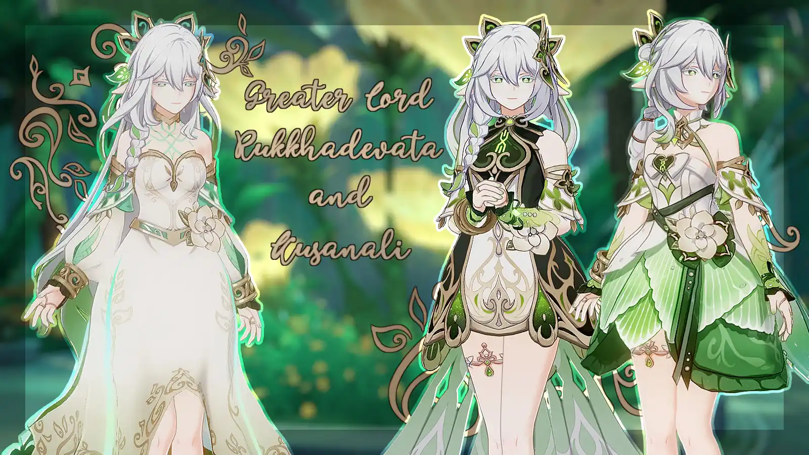 原神 ラウマ greater lord rukkhadevata and kusanali mod