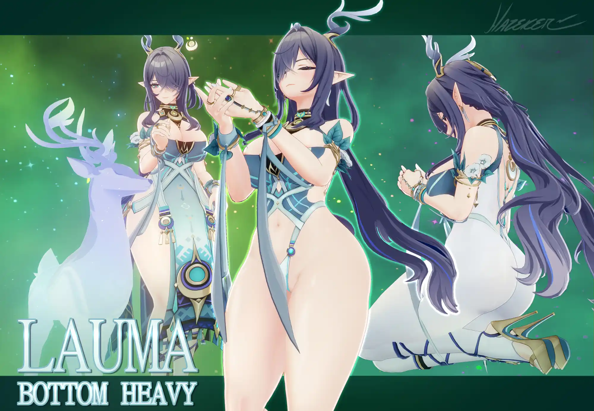 原神 ラウマ Lauma - Bottom Heavy mod