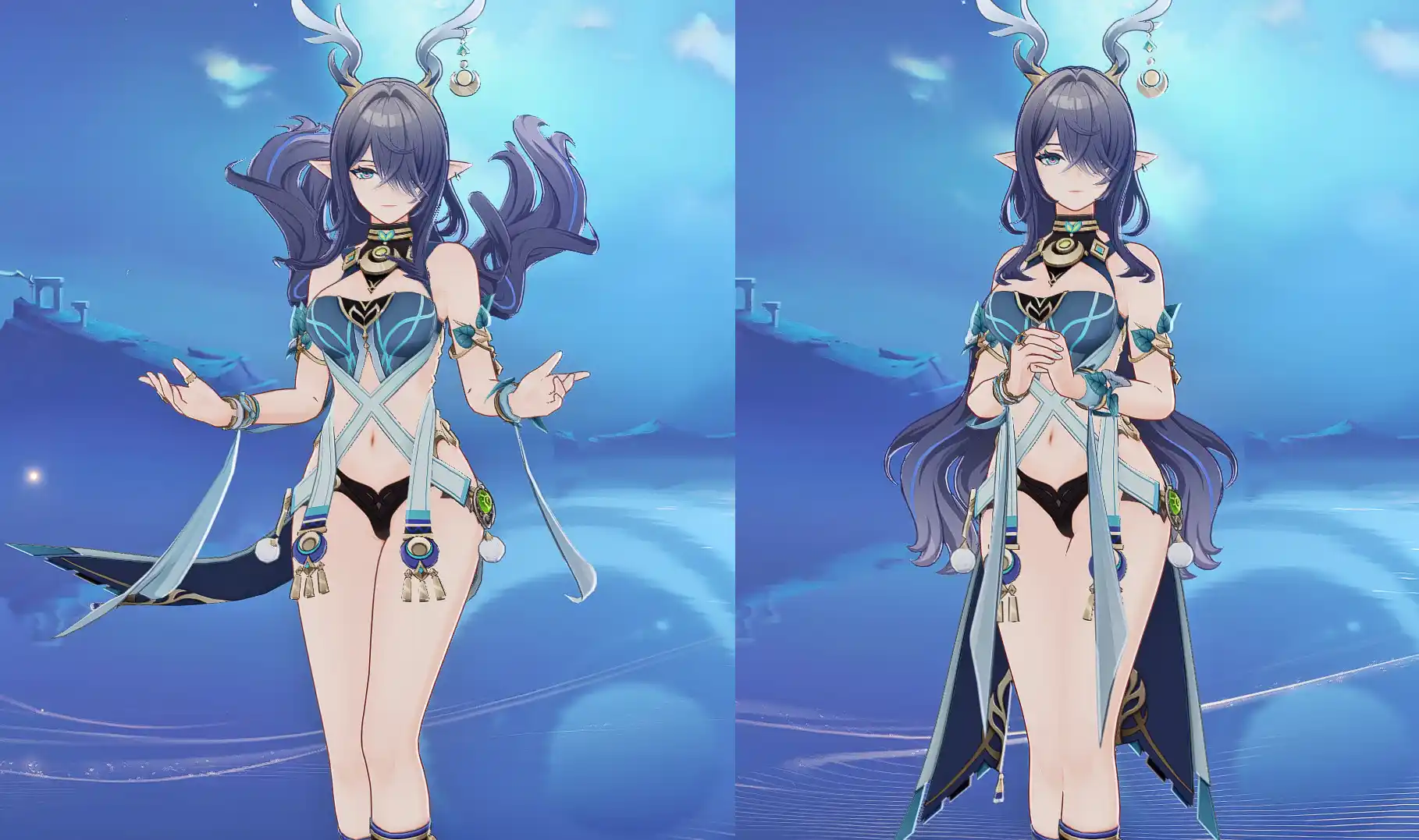 原神 ラウマ Lauma BellyButton&Panty Mod mod