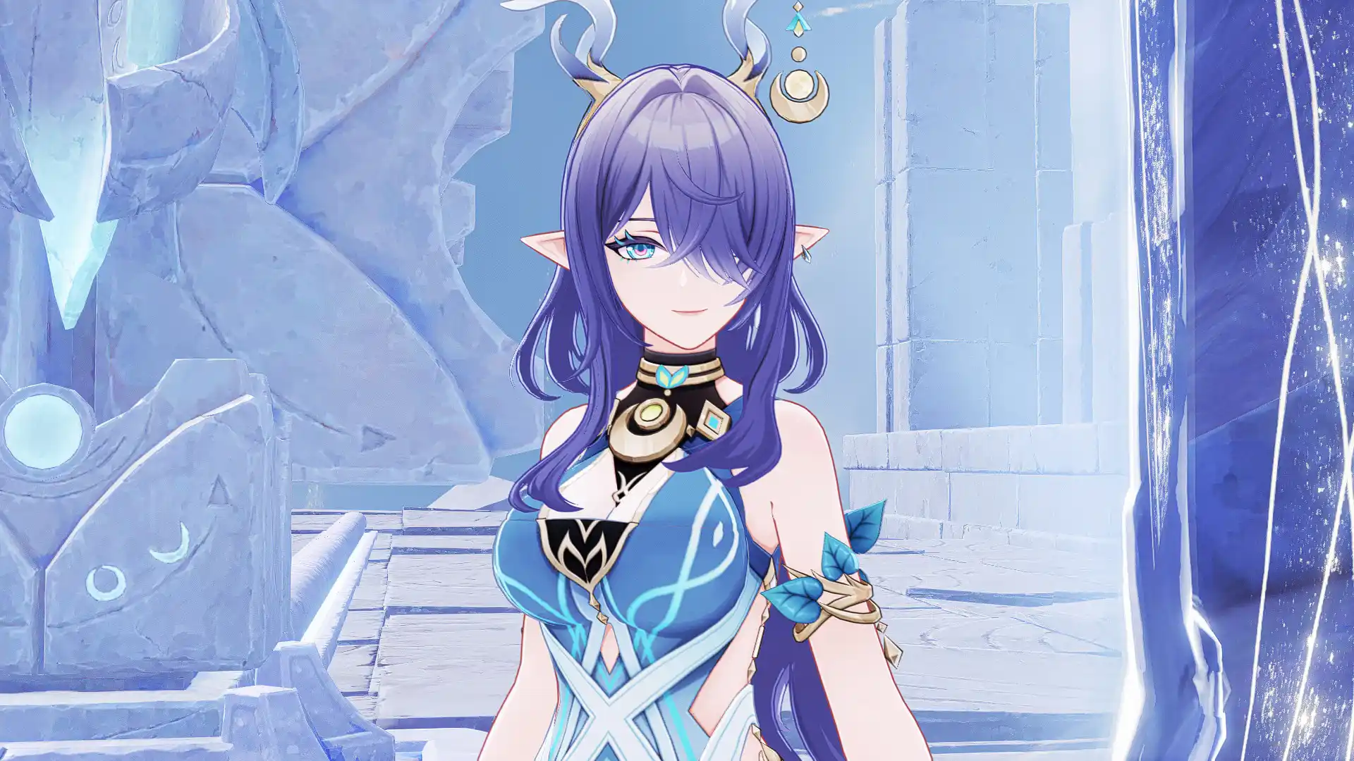 原神 ラウマ Lauma but her top is complete mod