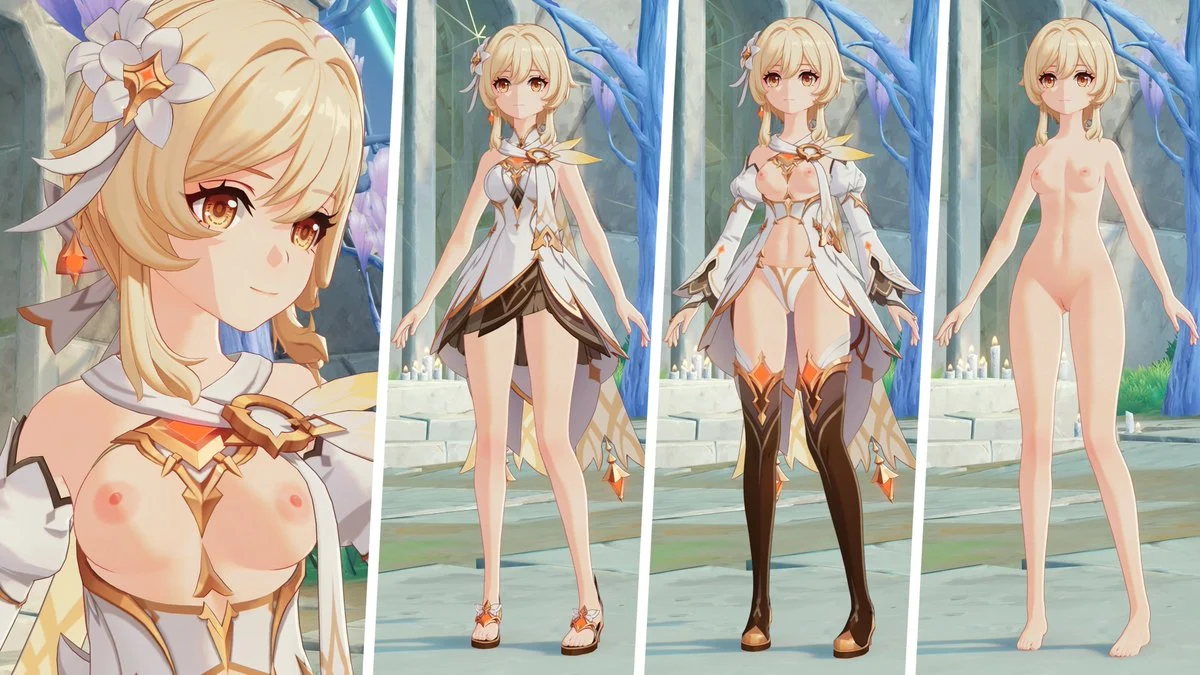 蛍 Lumine Skin Nude Mod mod