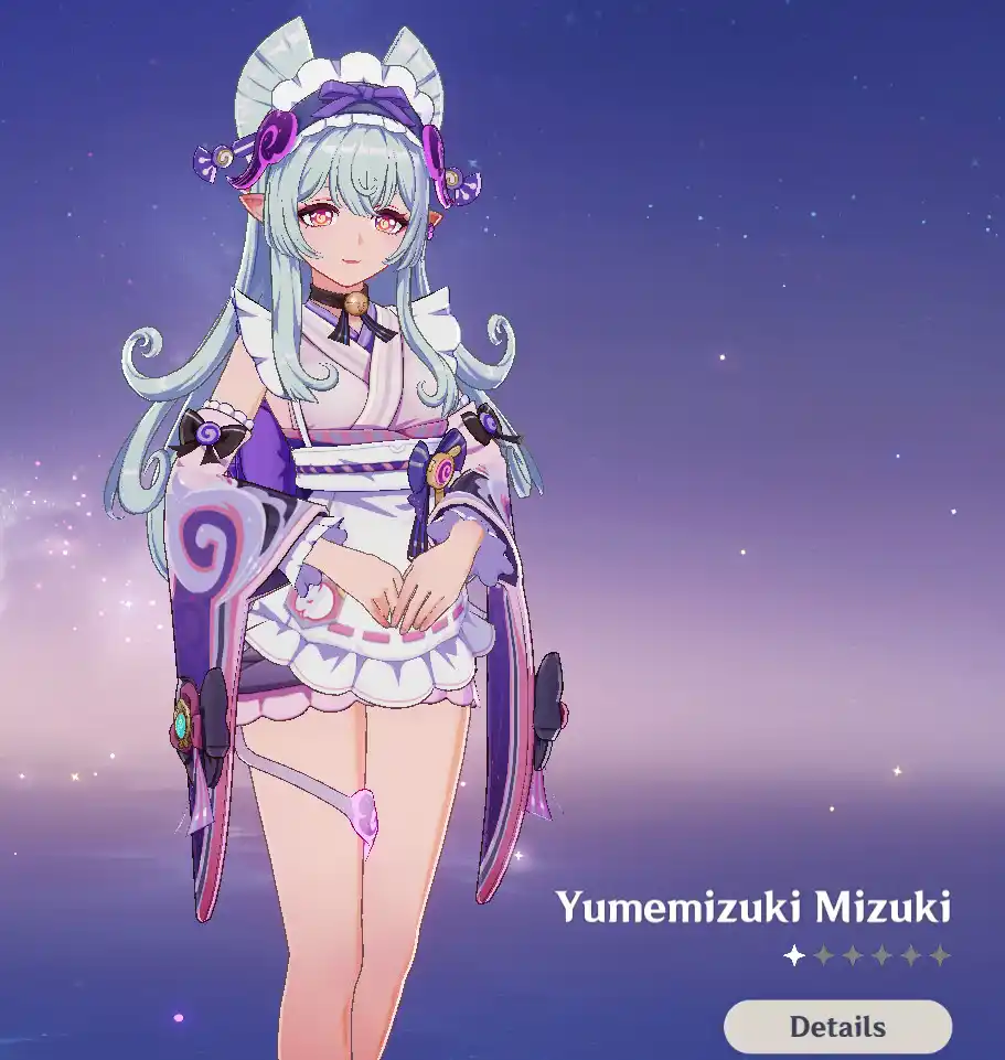 原神 夢見月瑞希（ゆめみづき みずき） Mizuki Texture edit mod