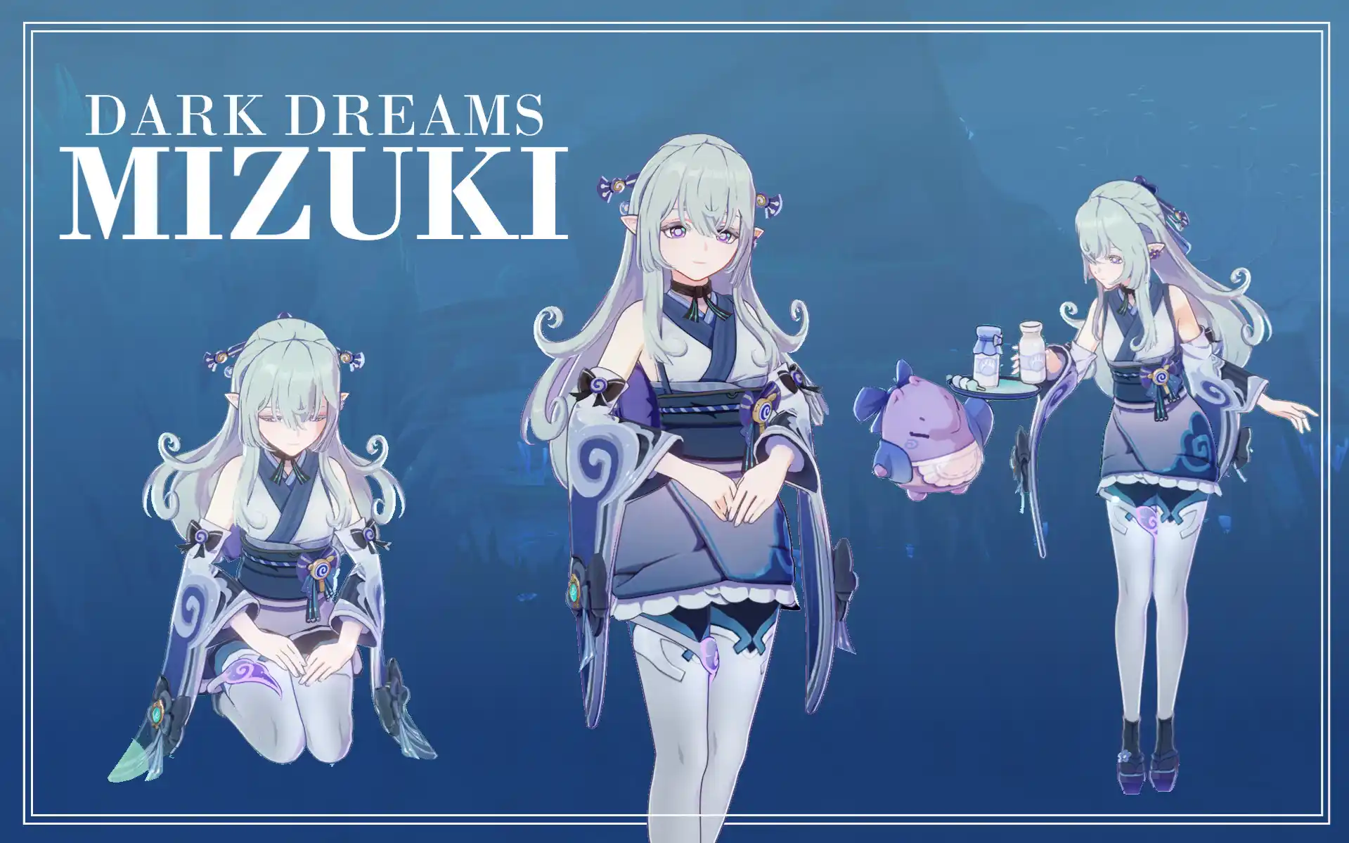 原神 夢見月瑞希（ゆめみづき みずき） Dark Dreams Mizuki mod