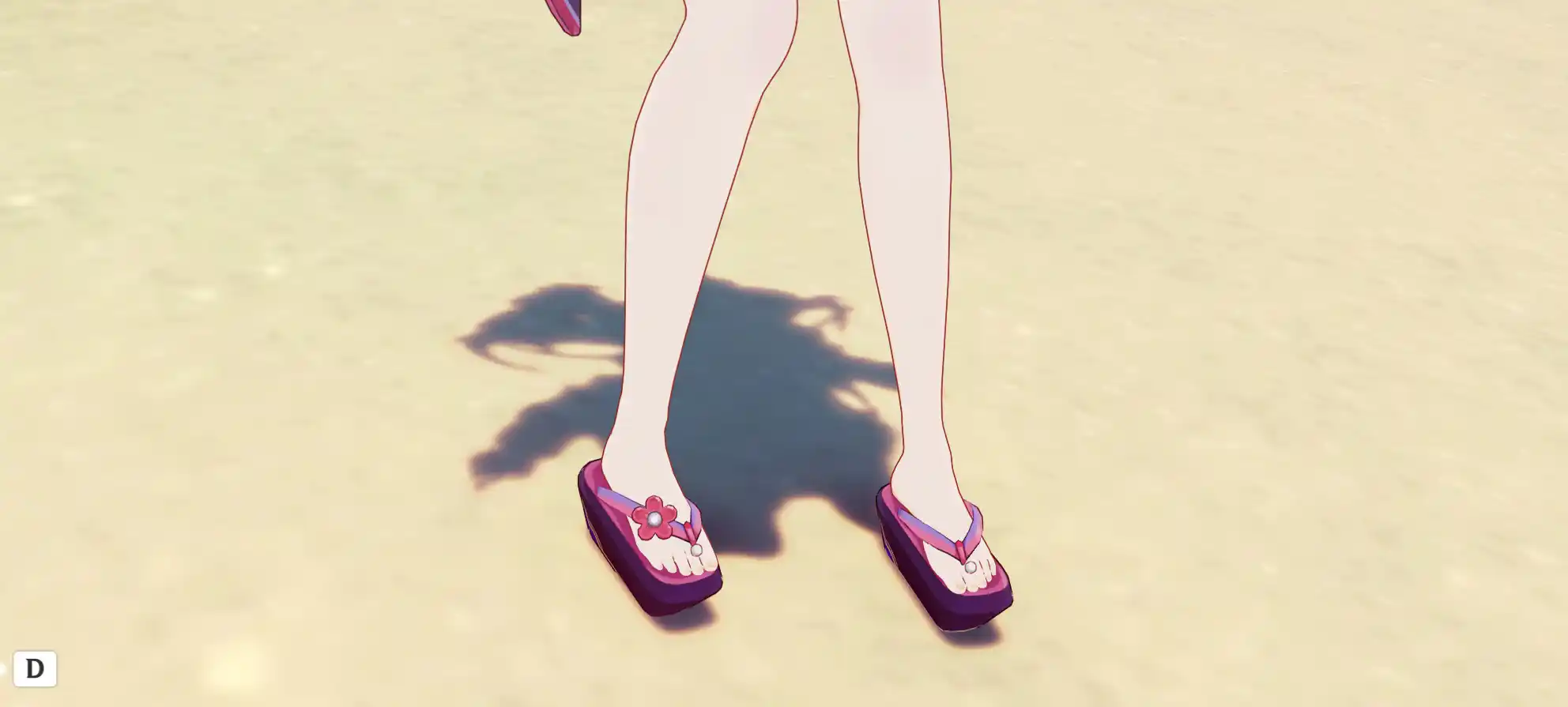 原神 夢見月瑞希（ゆめみづき みずき） Mizuki Bare Feet mod