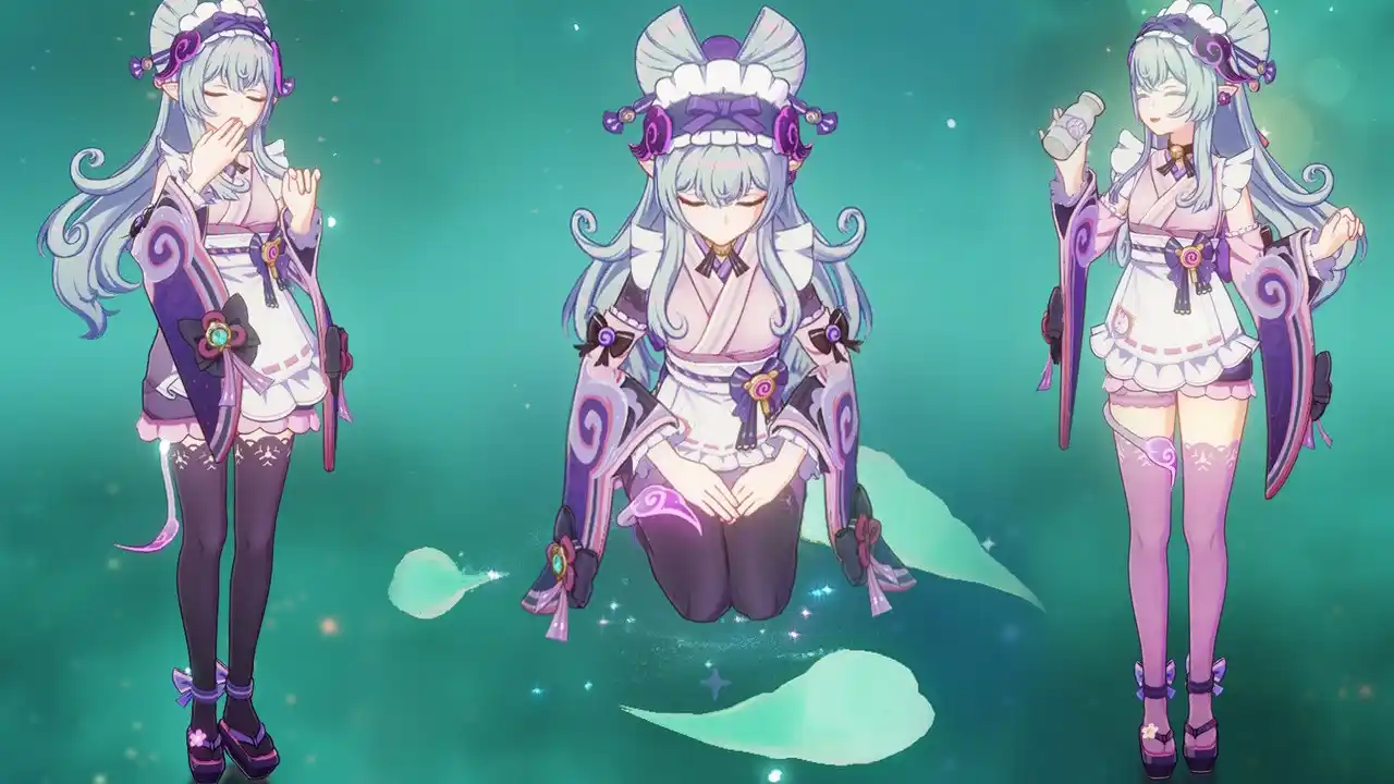 原神 夢見月瑞希（ゆめみづき みずき） Stockings for Mizuki mod