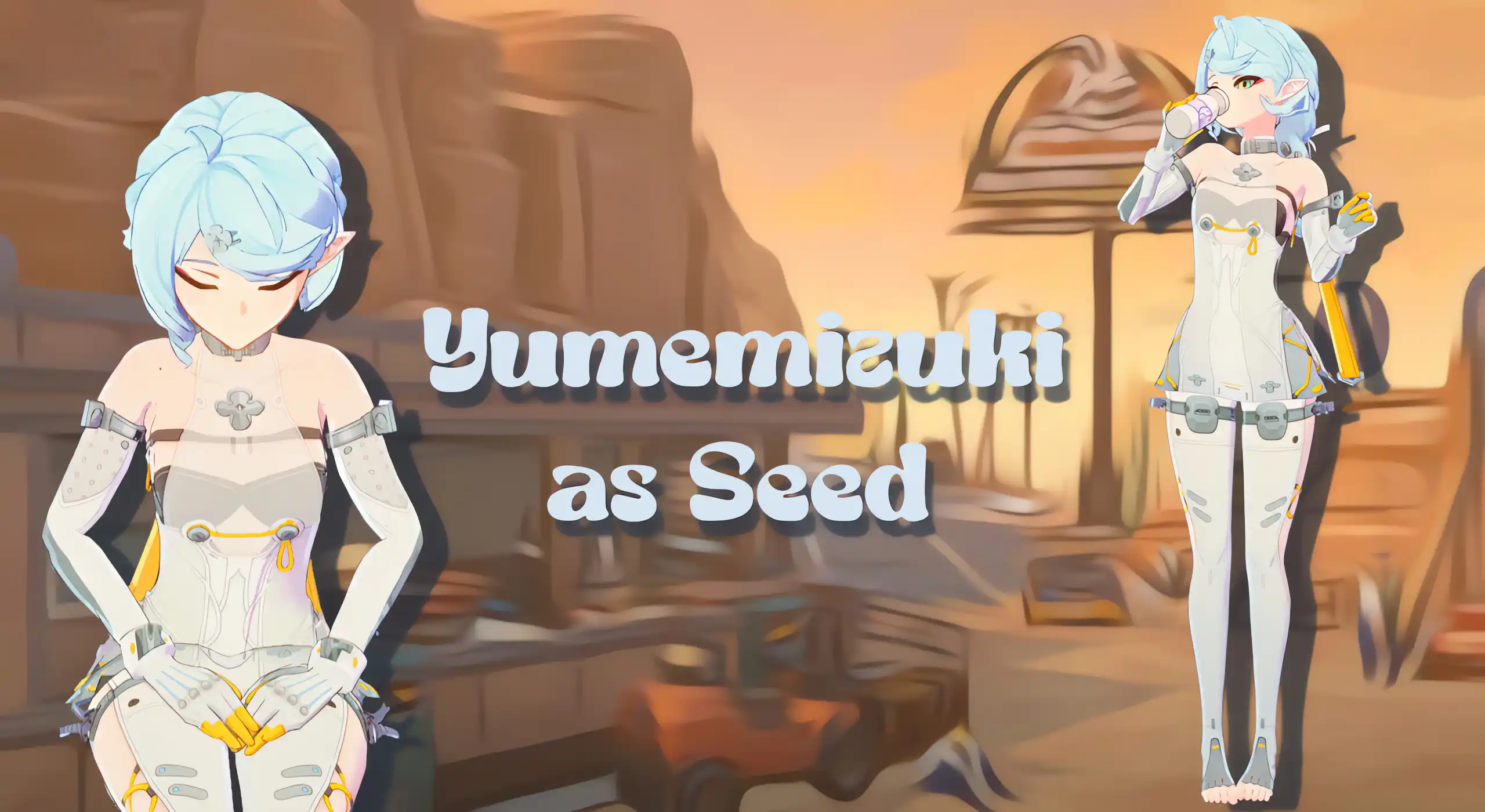 原神 夢見月瑞希（ゆめみづき みずき） Yumemizuki Mizuki as Seed mod