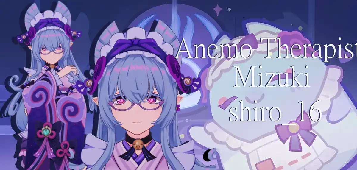 原神 夢見月瑞希（ゆめみづき みずき） Anemo Therapist- Mizuki mod