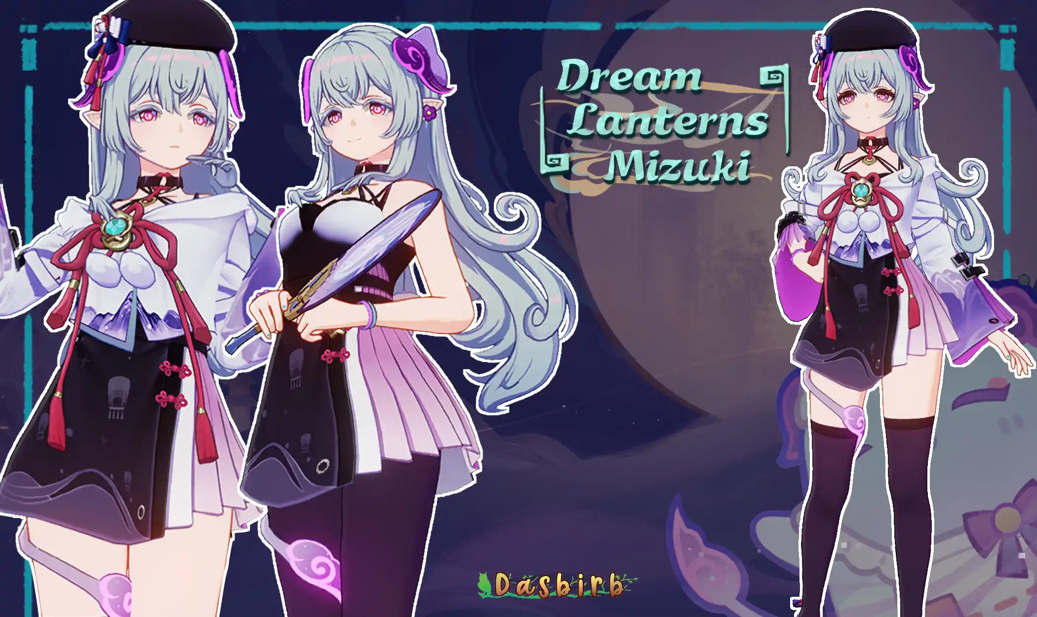 原神 夢見月瑞希（ゆめみづき みずき） Mizuki - Dream Lanterns mod