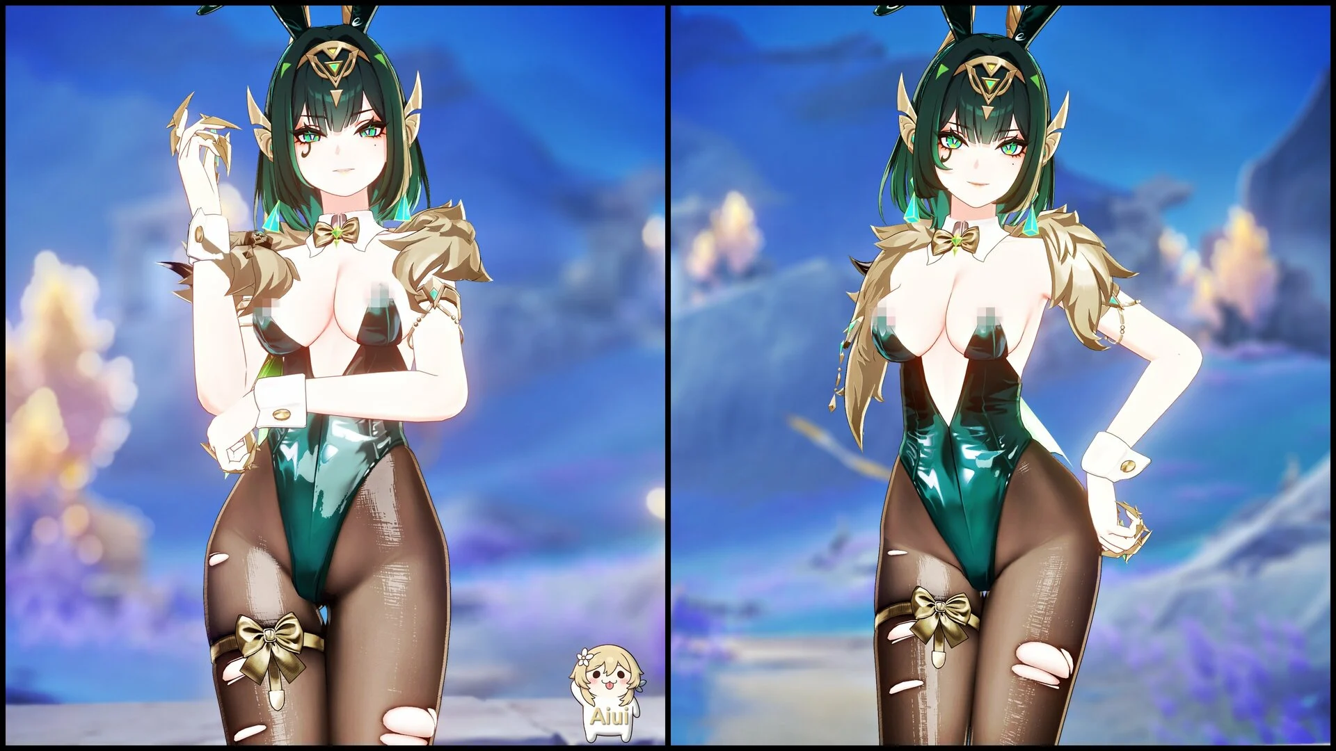 原神 ネフェル YelanTranquil Bunny Girl Mod.zip mod