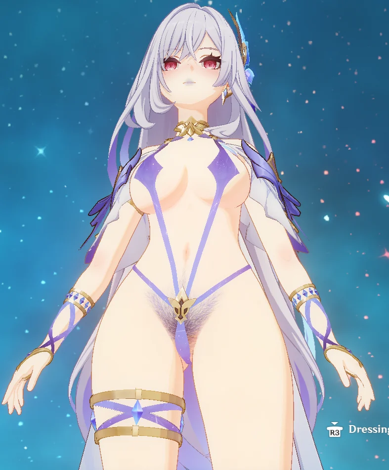 原神 ネフェル Skirk RollAct Revealing Swimsuit-A-B Thicc + Pube T !!!.zip mod