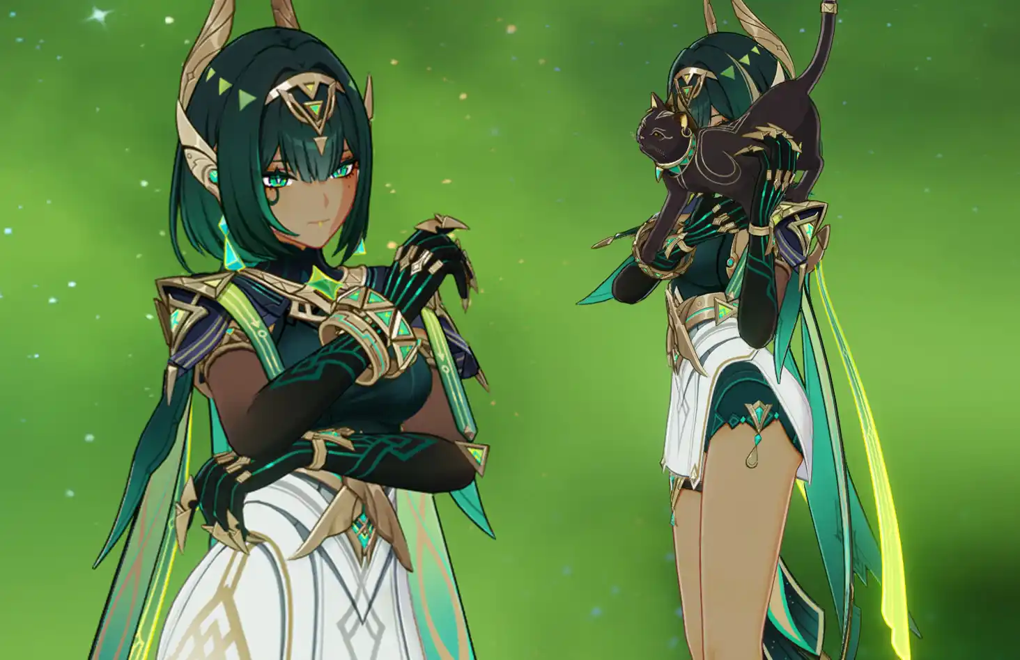 原神 ネフェル Nefer Melanin + hip cover mod