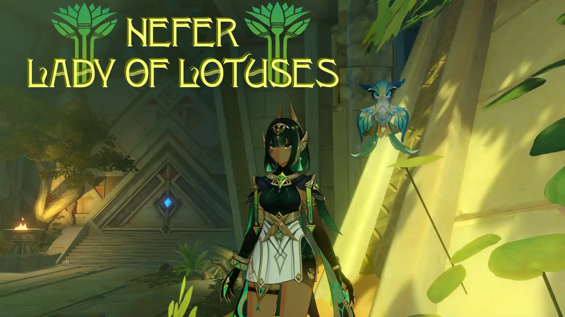 原神 ネフェル Nefer Lady of Lotuses mod