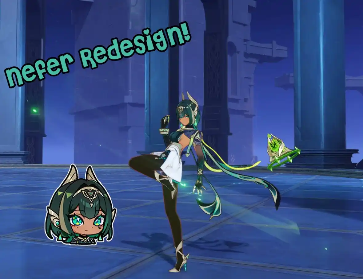 原神 ネフェル Nefer Redesign (Updated!) mod