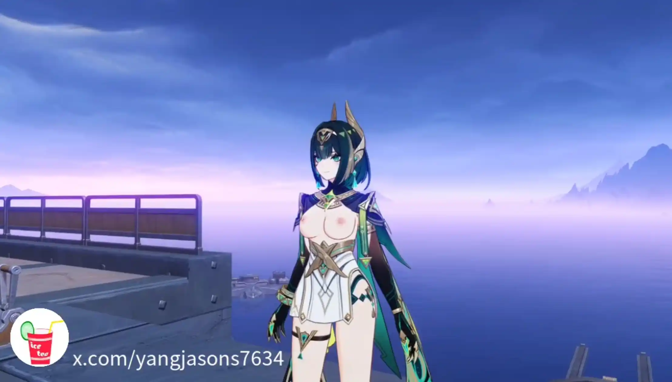 原神 ネフェル Nefer OG Body Halfnude mod