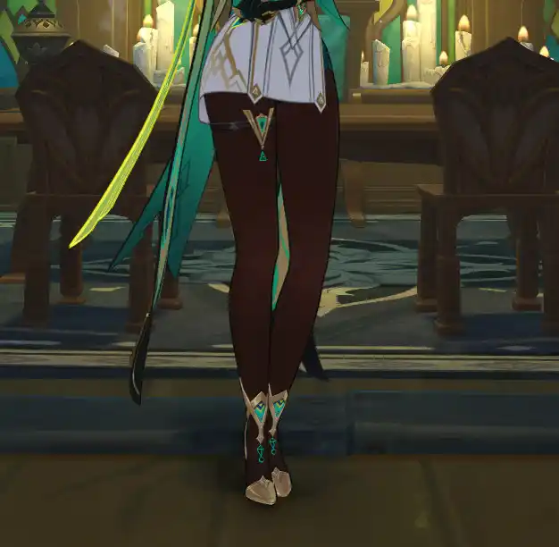 原神 ネフェル Nefer Textured Tights mod
