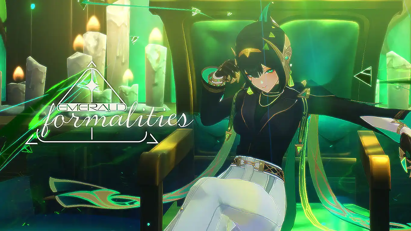 原神 ネフェル nefer - emerald formalities mod