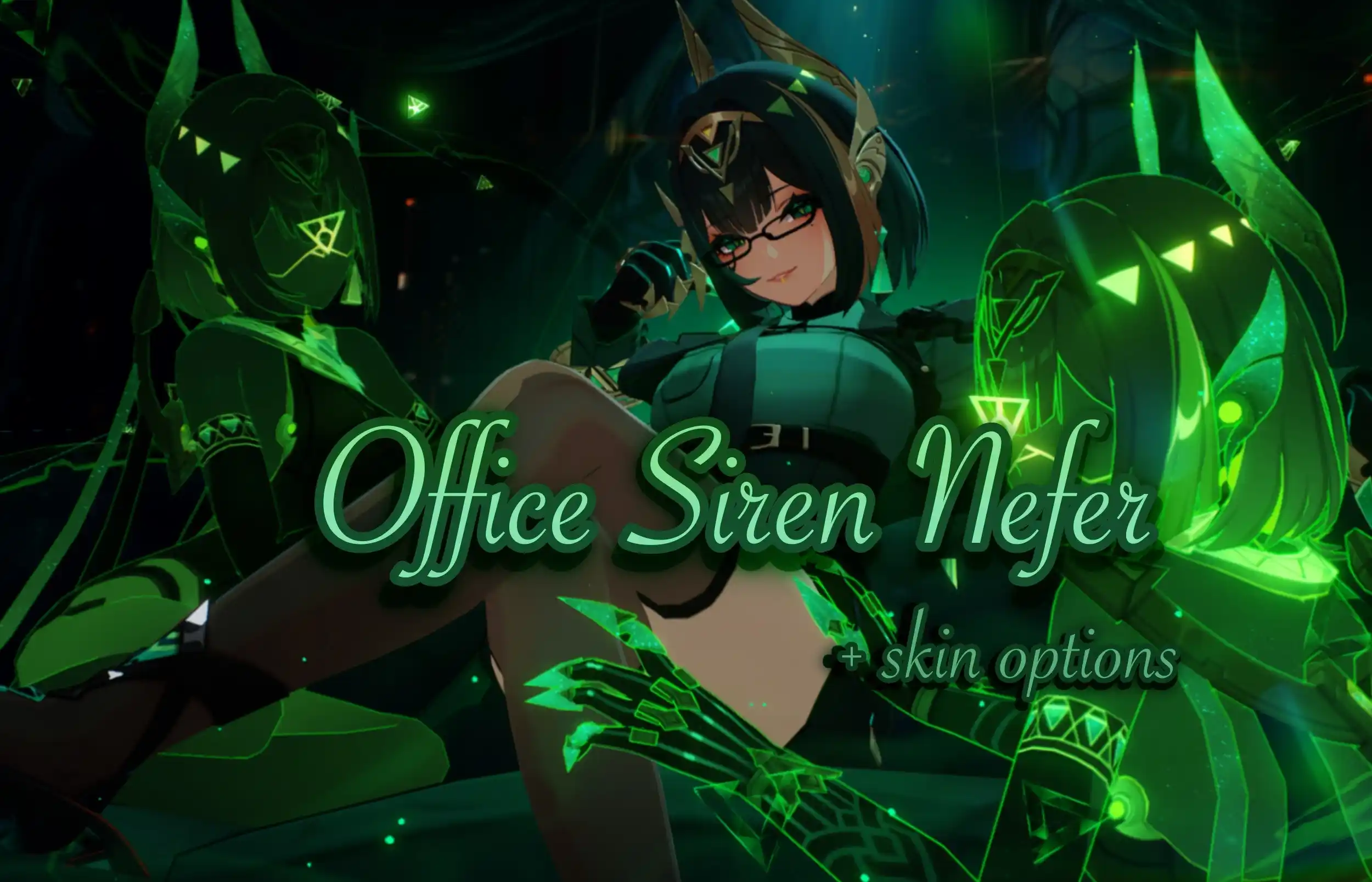 原神 ネフェル Office Siren Nefer mod
