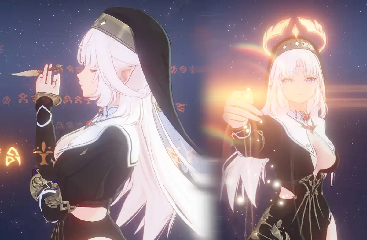 原神 ニコ Released Priest angel Nicole mod