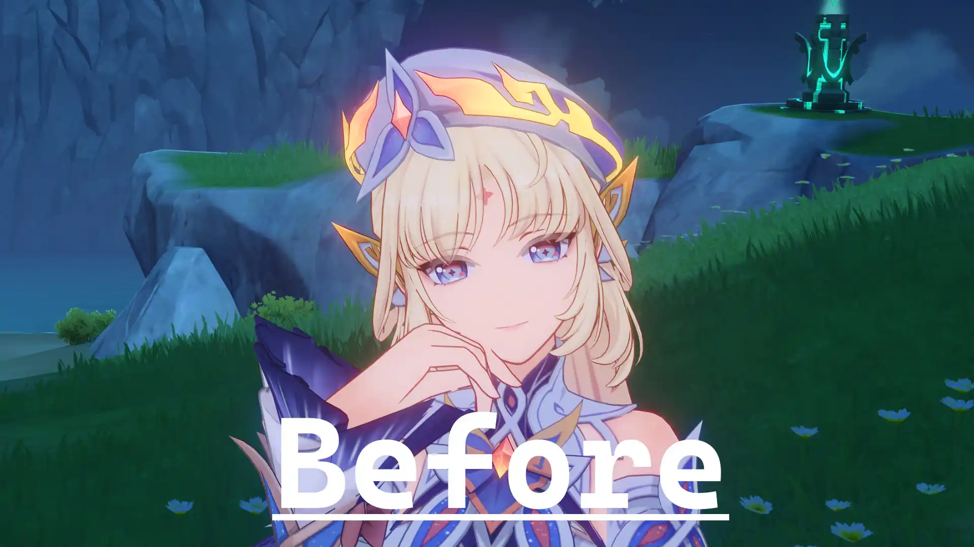 原神 ニコ Nicole Eyes Edit (compatible) mod