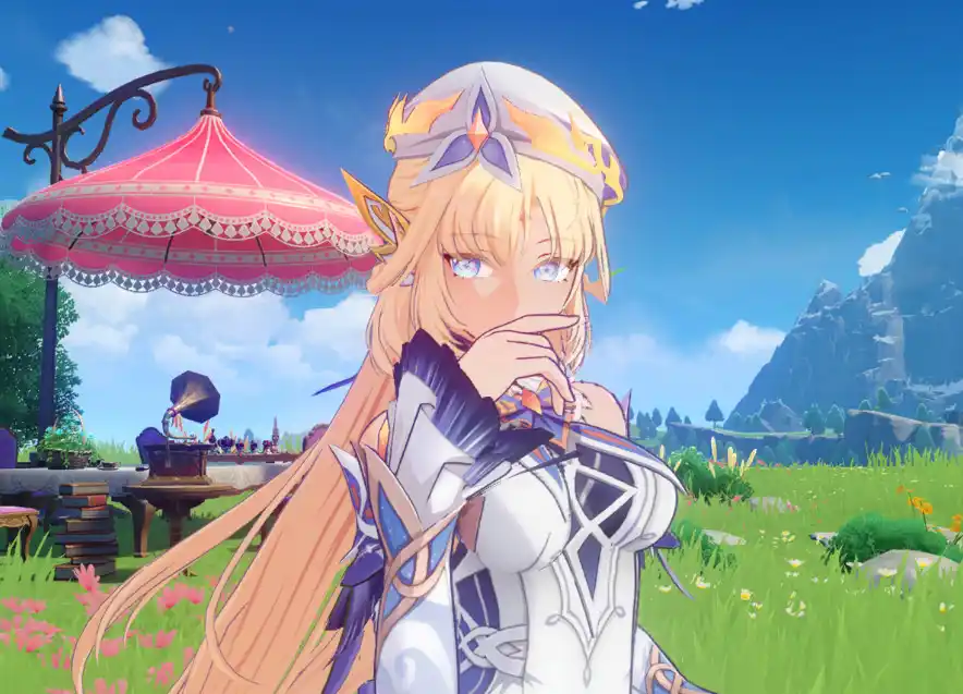 原神 ニコ Angelic Makeup mod