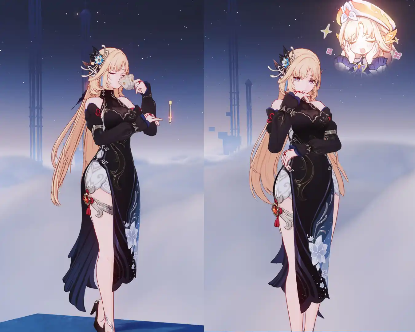 原神 ニコ Nicole Frostflower Dew mod