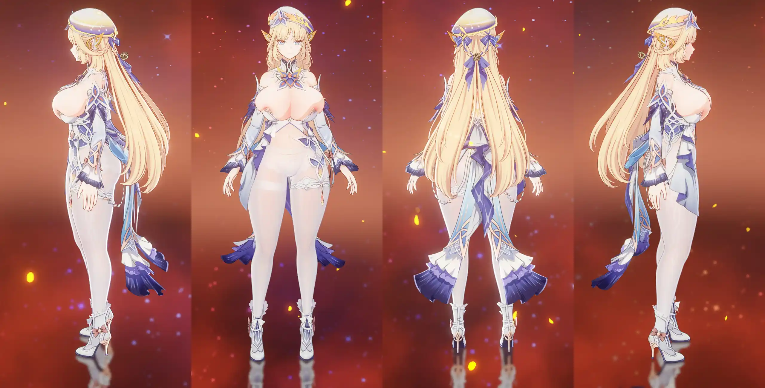 原神 ニコ Thicc Nicole mod