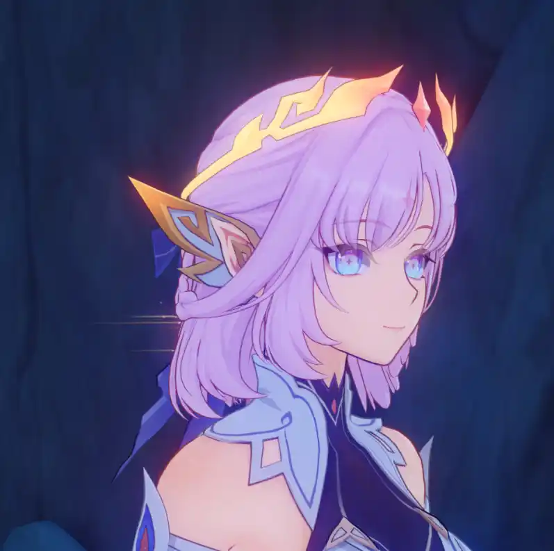 原神 ニコ Nicole Hair Short+Lavender mod