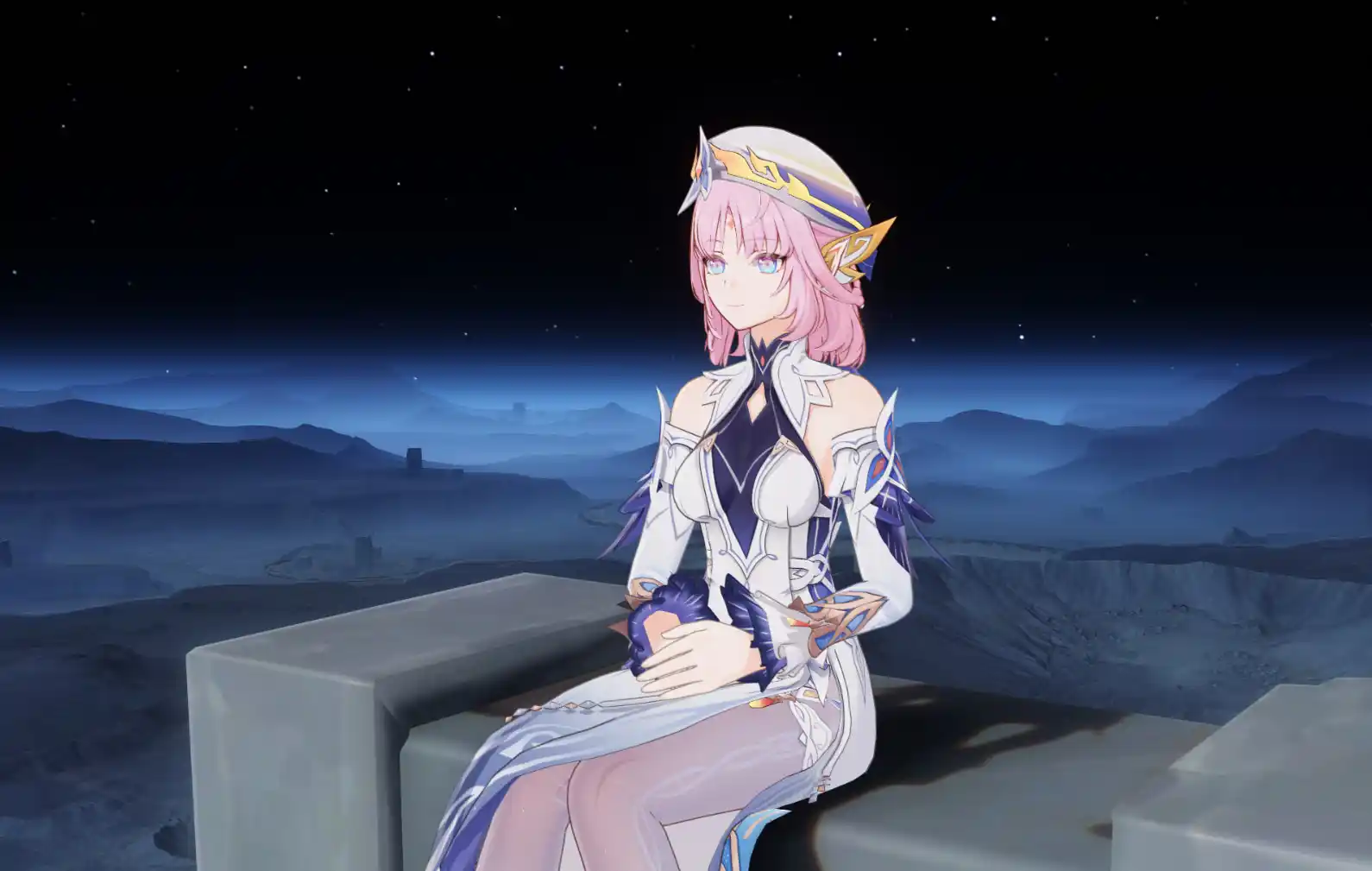 原神 ニコ Nicole Hair Short+Lavender mod