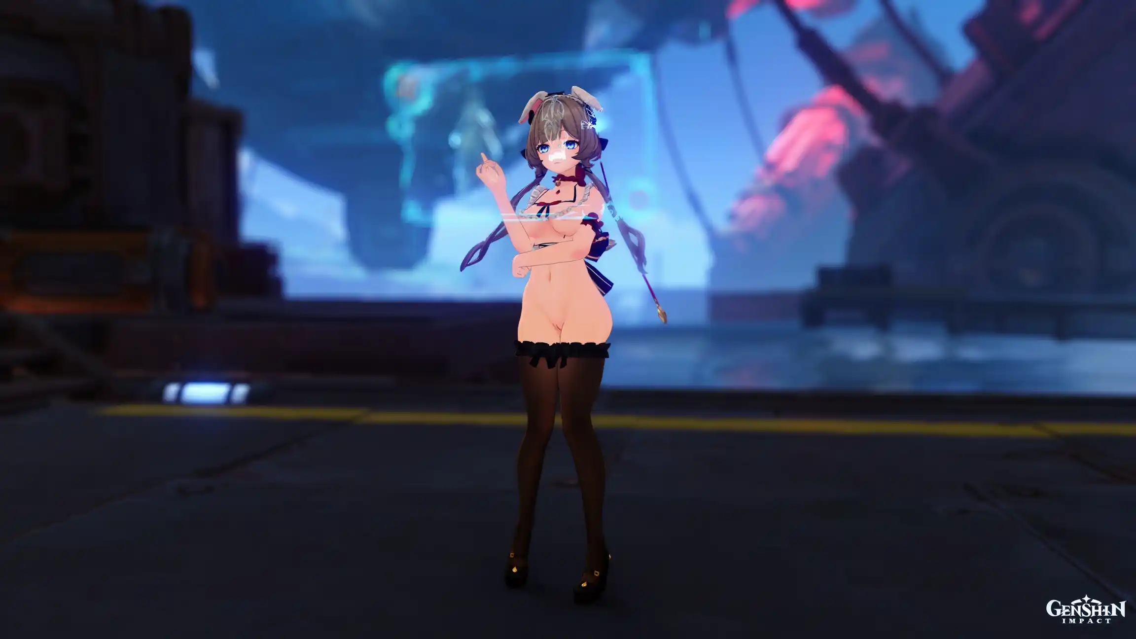 原神 サンドローネ Sandrone NSFW mod